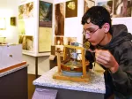Goldausstellung mit Modellen